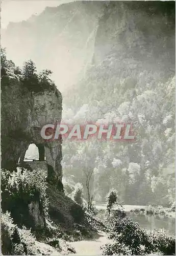 Cartes postales moderne Gorges de tarn environs de la malene (lozere) tunnel de la croze