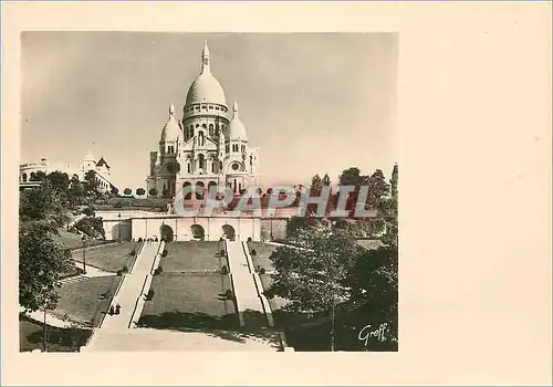 Cartes postales moderne Paris le sacre coeur