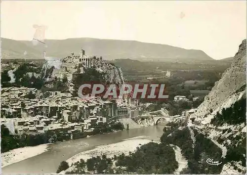 Cartes postales moderne Sisteron (b alpes) 11652 la citadelle et la durance