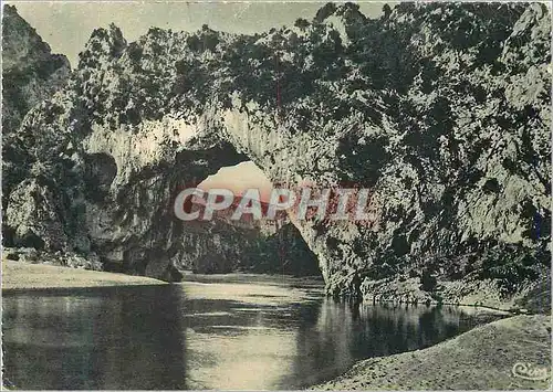 Moderne Karte Vallon (ardeche) le pont d arc