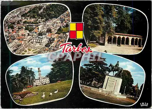 Cartes postales moderne Les pyrenees tarbes vue generale aerienne