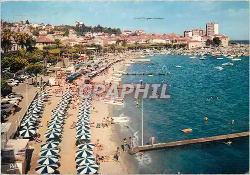 Moderne Karte La cote d azur varoise sainte maxime (var) 2470 la plage et la promenade de la mer vue casino