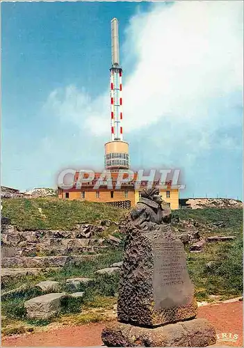 Cartes postales moderne 349 sommet du puy de dome (altitude 1465 m) et la tour de l o r t f