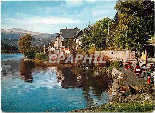 Cartes postales moderne Couleurs et lumiere de france l auvergne pittoresque lac chambon (puy de dome)