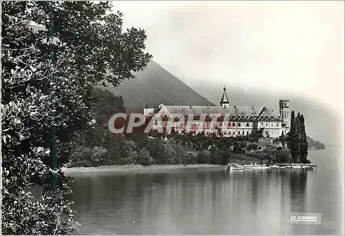 Cartes postales moderne  lac du bourget (savoie) l abbaye de hautecombe