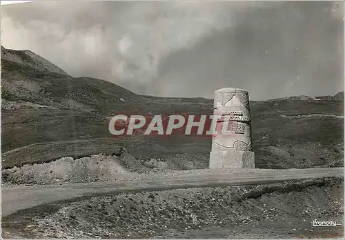 Moderne Karte 169 col du galibier (2556 m) monument a h desgrange (arch a audouze)