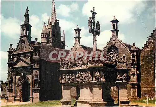 Cartes postales moderne La bretagne en couleurs mx 2776 ensemble de guimiliau
