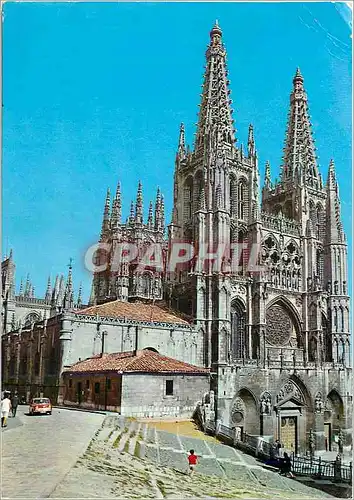 Moderne Karte 47 burgos la cathedrale