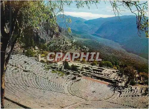 Cartes postales moderne Delphes le theatre