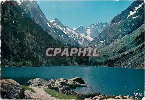 Cartes postales moderne 21 environs de gauterets et du pont d espagne (hte pyrenees) le lac de gaube (alt 1700 m)