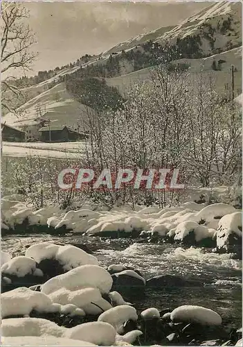 Cartes postales moderne M 505 torrent sous la neige
