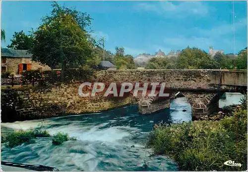 Moderne Karte Environs de st jean sur mayenne (mayenne) le pont de la forge et l ernee