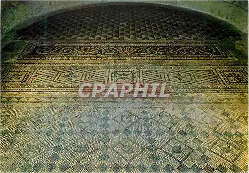 Cartes postales moderne Grand(vosges) basilique antique mosaique interieure iii siecle(detail)