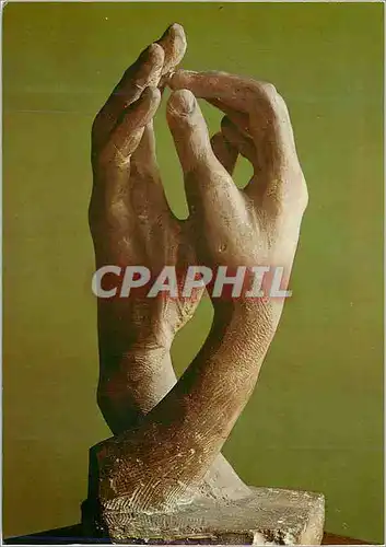 Cartes postales moderne Auguste rodin (1840 1917) la cathedrale pierre 1908