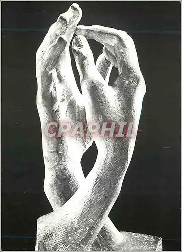 Cartes postales moderne Auguste rodin (1840 1917) la cathedrale 1908 pierre