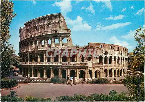 Moderne Karte Roma le colisee