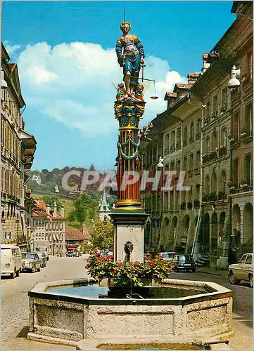 Cartes postales moderne Berne la fontaine de la justice