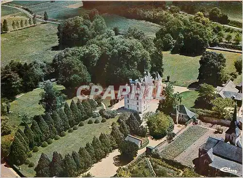 Cartes postales moderne Chateau de montigne (m et l) la fontaine montigne les rairies 49430 durtal (m et l)