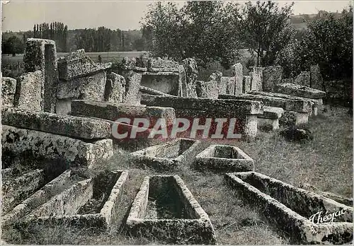 Cartes postales moderne Vienne 77 2 civaux la necropole merovingienne de reputation mondiale un aspect actuel