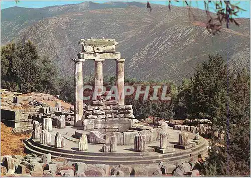 Moderne Karte Delphes tholos (marmaria)