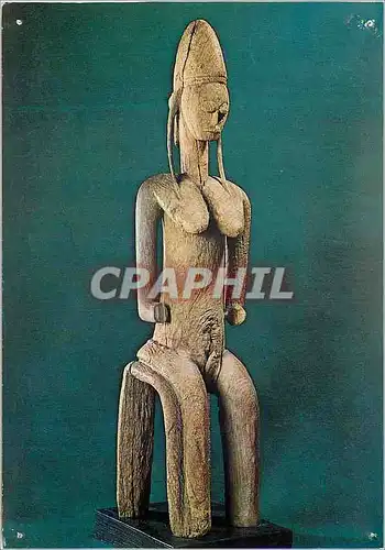 Moderne Karte Paris musee des arts africains et oceaniens statue d ancetre feminin Bambara Region de Bougouni