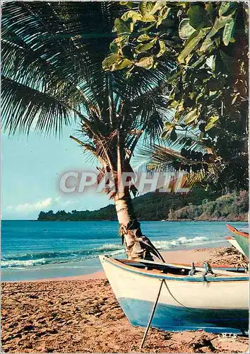 Cartes postales moderne Antilles radieuses plage de pecheurs