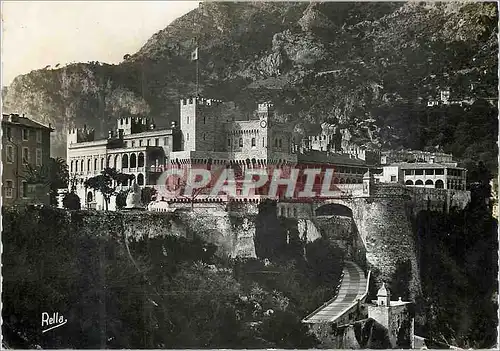 Cartes postales moderne La cote d azur 107 monaco le palais du prince