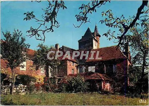 Cartes postales moderne Correze pittoresque collonges la rouge 19 184 vieilles maisons et castel de moaussac