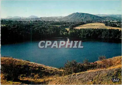 Cartes postales moderne 6309309 gour de tazenat (p et d) ancien cratere (alt 640 m sup 34 ha prof 66 m)