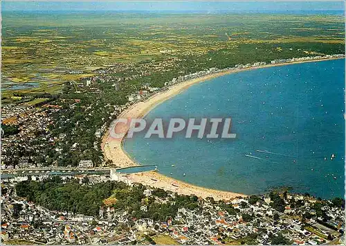 Cartes postales moderne La baule (loire atlantique) vue generale le pouliguen la baule