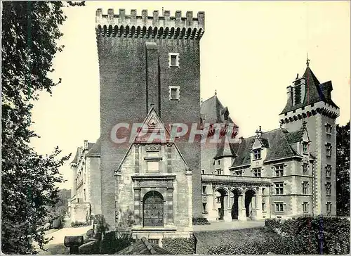 Moderne Karte Au pays basque pau(b pyr) 108 chateau henri iv facade est