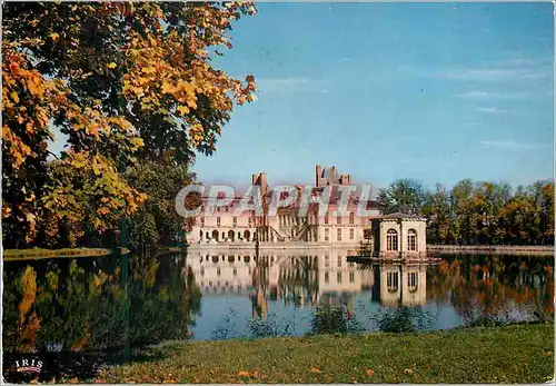 Cartes postales moderne Fontainebleau(seine et marne) m 1403 le palais sur l etang des carpes et le pavillon de l empere