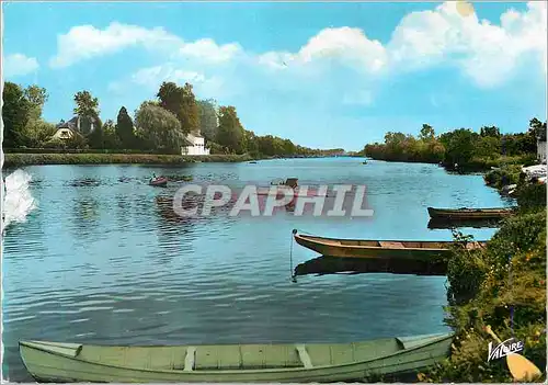 Moderne Karte La vallee de l yvonne pont sur yvonne(yvonne) 28722 les bords de l yvonne