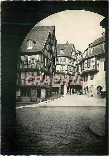 Cartes postales moderne 151 vieux colmar (haut rhin) rue des marchands