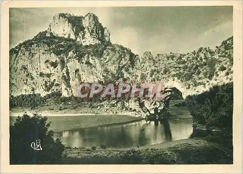 Cartes postales moderne N 85 environs de vals les bains (ardeche) pont d arc
