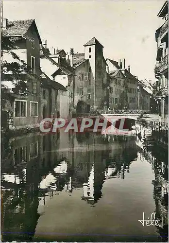 Cartes postales moderne Annecy vieux canaux pont morens