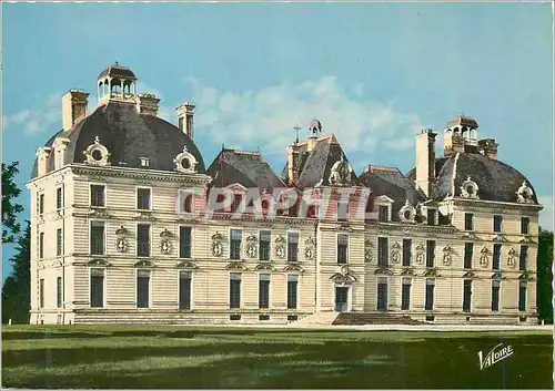Moderne Karte Les merveilles du val de loire cheverny (loir et cher) 1908 la facade principale du chateau (xvi