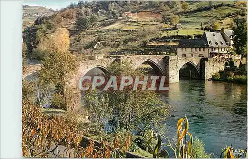 Moderne Karte Le haut rouergue entraygues sur truyere surnommee entraygues la jolie (aveyron)