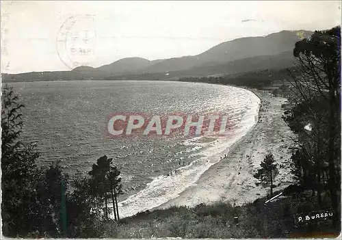 Cartes postales moderne La cote d azur 4070 calcaire sur mer (var) coucher de soleil sur la bale