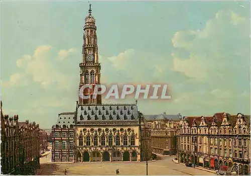 Cartes postales moderne 1 arras la petite place et les maisons espagnoles