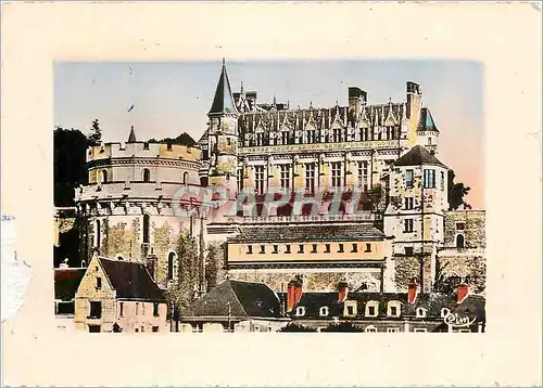 Cartes postales moderne En touraine les chateaux de la loire amboise (i et l) 2 le chateau