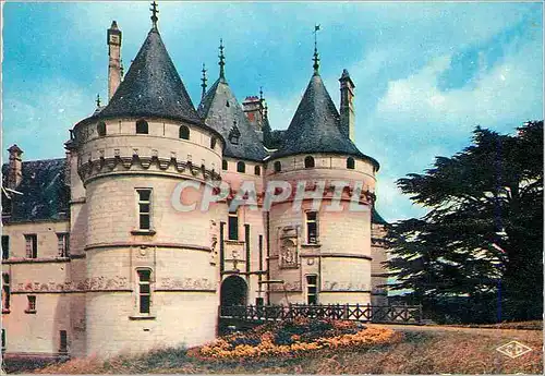 Moderne Karte Les chateaux de la loire chaumont (loir et cher) 3 l entree du chateau