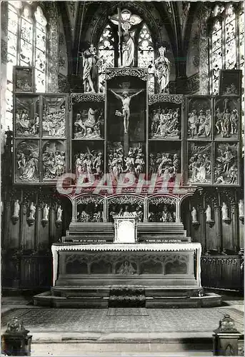 Moderne Karte Le retable de l eglise paroissiale de kaysersberg (ht rhin) (1518)