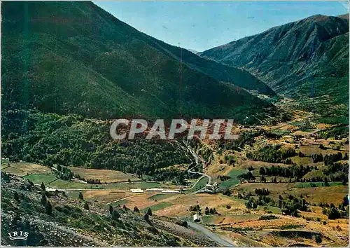 Cartes postales moderne La cerdagne francaise 66 276 le col de puymorens alt 1915 m et la vallee du carol