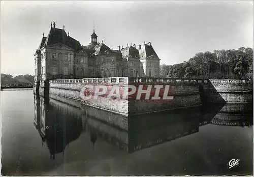 Moderne Karte 49 env de melun vaux le vicomte les fosses et le chateau