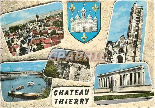 Moderne Karte 5005 a chateau thierry (aisne)