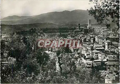 Cartes postales moderne Grasse la chaine de l esterel et la mer