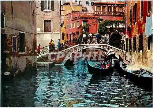 Cartes postales moderne Venezia characteristic rio typischer kanal
