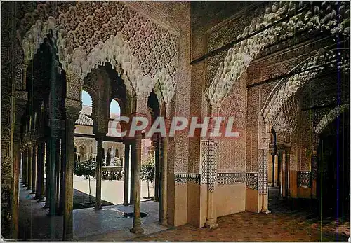 Cartes postales moderne 1275 granada alhambra vue partielle