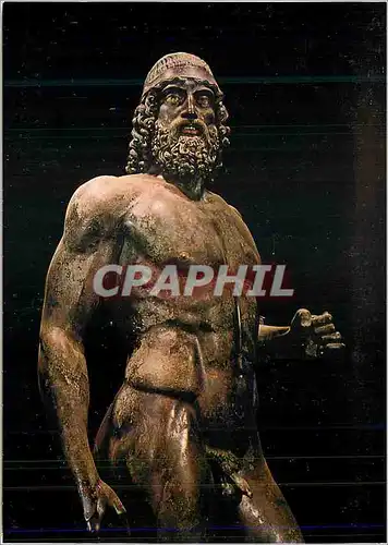 Cartes postales moderne Reggio calabria museo nazionale bronzi di riace statua a